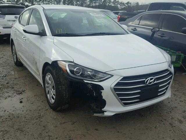 5NPD74LF3HH163549 - 2017 HYUNDAI ELANTRA SE WHITE photo 1