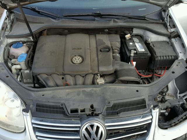 3VWJX7AJ6AM009488 - 2010 VOLKSWAGEN JETTA S SILVER photo 7