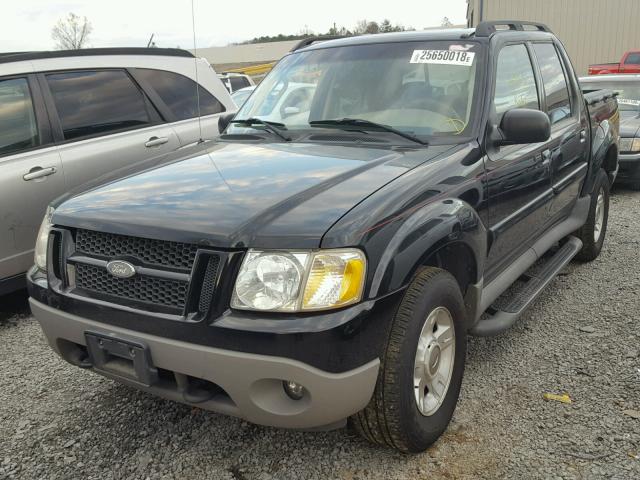 1FMZU77E23UA89116 - 2003 FORD EXPLORER S BLACK photo 2