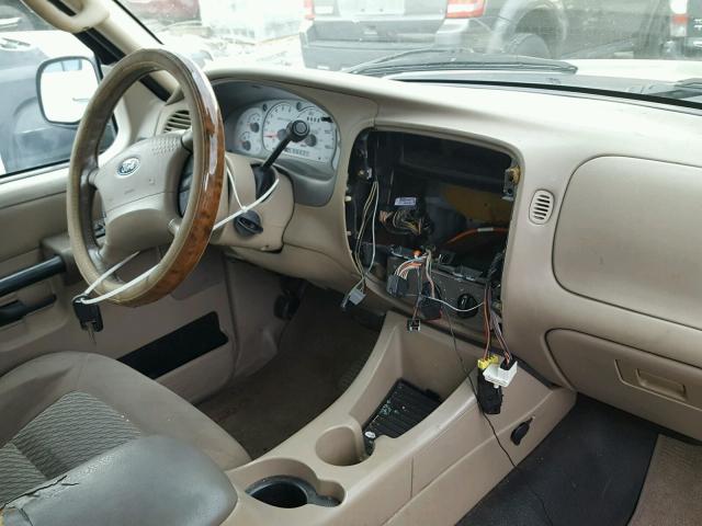 1FMZU77E23UA89116 - 2003 FORD EXPLORER S BLACK photo 9