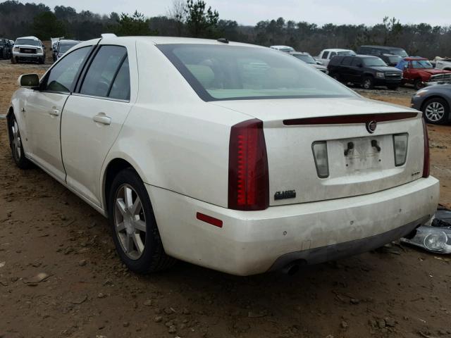 1G6DW677170161038 - 2007 CADILLAC STS WHITE photo 3