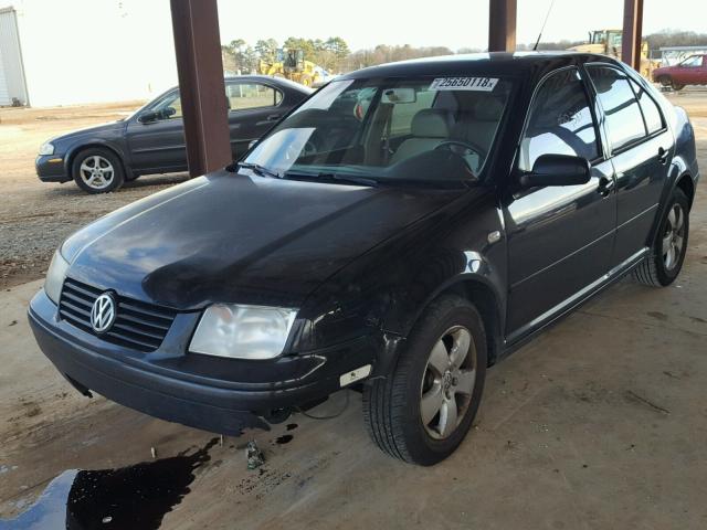 3VWSP69M03M150329 - 2003 VOLKSWAGEN JETTA GLS BLACK photo 2