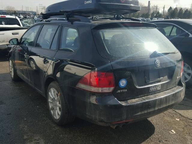 3VWKZ7AJ7BM615012 - 2011 VOLKSWAGEN JETTA S 黑色 照片 3