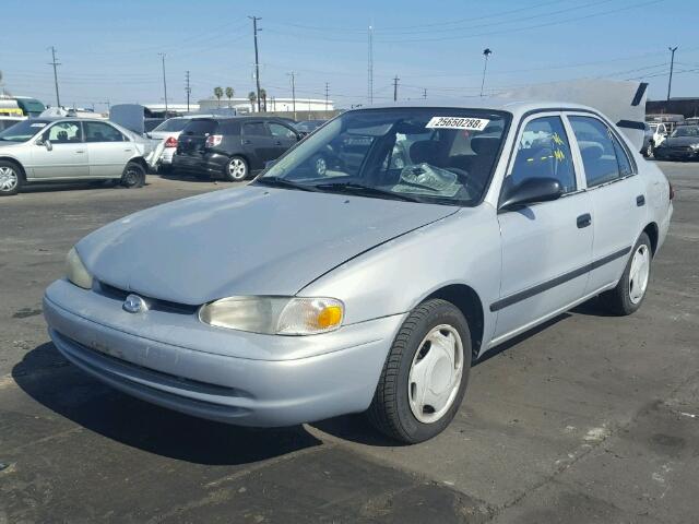 1Y1SK52802Z415431 - 2002 CHEVROLET GEO PRIZM 灰色 照片 2