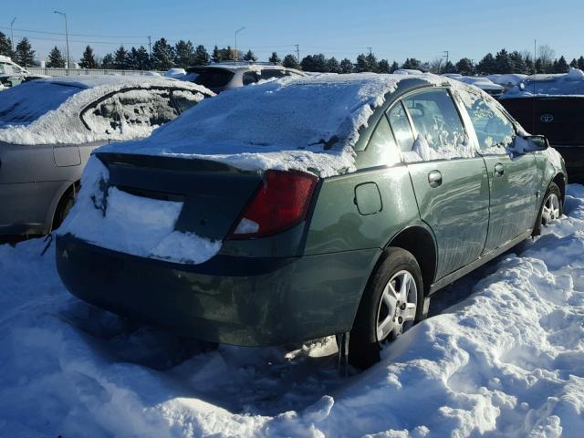 1G8AJ55F96Z161456 - 2006 SATURN ION LEVEL GREEN photo 4