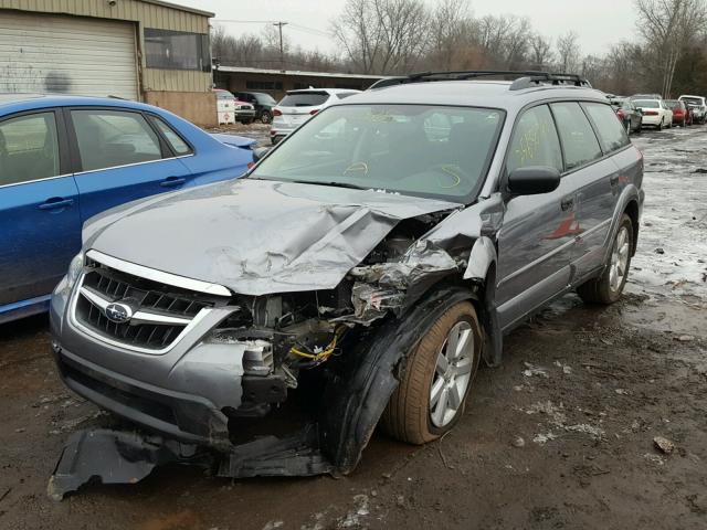 4S4BP61C197342895 - 2009 SUBARU OUTBACK 2. SILVER photo 2