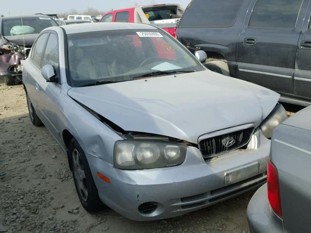 KMHDN45D82U390231 - 2002 HYUNDAI ELANTRA GL SILVER photo 1