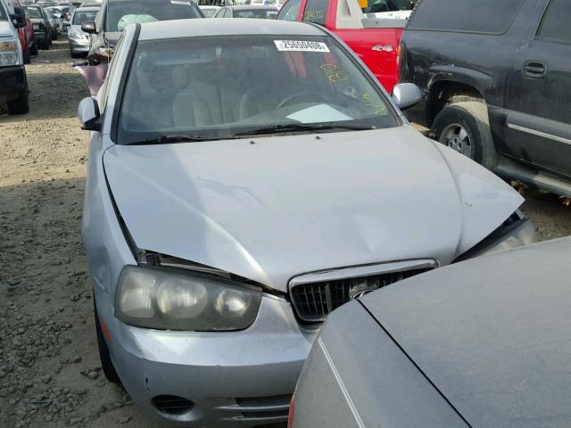 KMHDN45D82U390231 - 2002 HYUNDAI ELANTRA GL SILVER photo 7