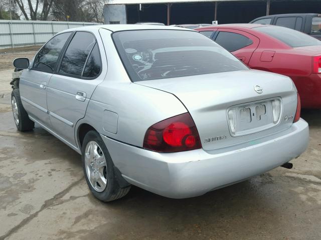 3N1CB51D14L910239 - 2004 NISSAN SENTRA 1.8 SILVER photo 3