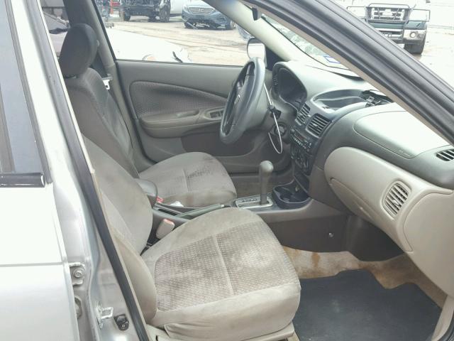 3N1CB51D14L910239 - 2004 NISSAN SENTRA 1.8 SILVER photo 5