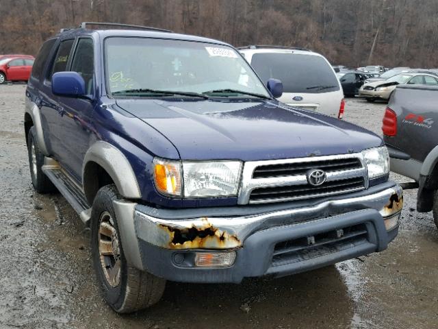 JT3HN86RXY0264514 - 2000 TOYOTA 4RUNNER SR BLUE photo 1