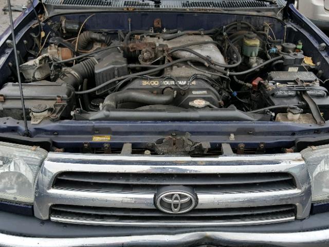 JT3HN86RXY0264514 - 2000 TOYOTA 4RUNNER SR BLUE photo 7