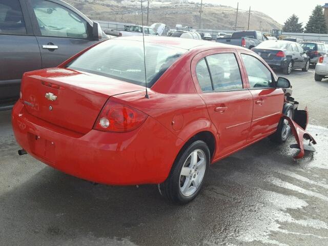 1G1AF5F52A7232734 - 2010 CHEVROLET COBALT 2LT RED photo 4