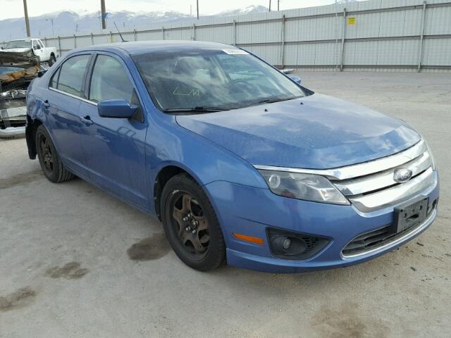 3FAHP0HA8AR137609 - 2010 FORD FUSION SE BLUE photo 1