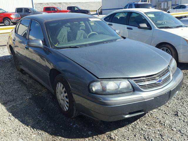 2G1WF52E159248794 - 2005 CHEVROLET IMPALA CHARCOAL photo 1