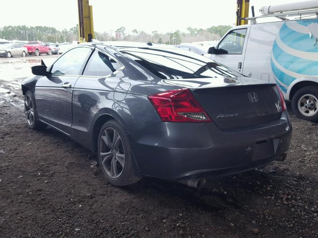 1HGCS2B82CA000782 - 2012 HONDA ACCORD EXL GRAY photo 3