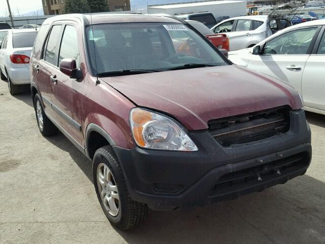 JHLRD78824C023866 - 2004 HONDA CR-V EX RED photo 1