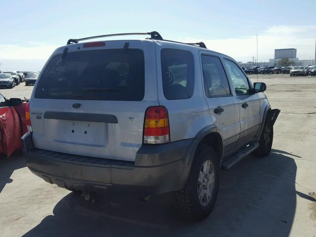 1FMYU03156KA55225 - 2006 FORD ESCAPE XLT SILVER photo 4