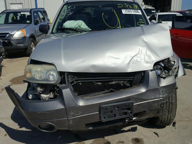 1FMYU03156KA55225 - 2006 FORD ESCAPE XLT SILVER photo 7