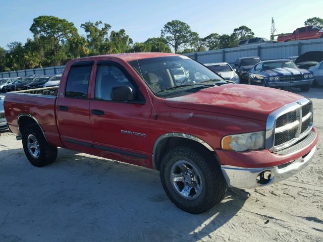 3B3HA18N22G131601 - 2002 DODGE RAM 1500 RED photo 1