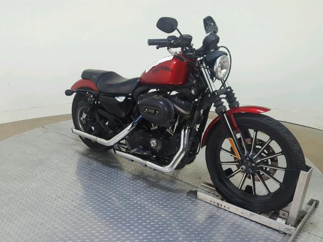 1HD4LE214CC420390 - 2012 HARLEY-DAVIDSON XL883 IRON RED photo 2