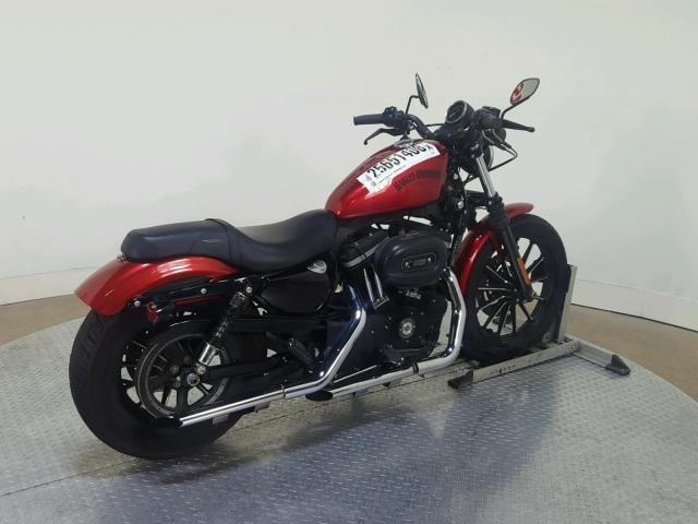 1HD4LE214CC420390 - 2012 HARLEY-DAVIDSON XL883 IRON RED photo 8