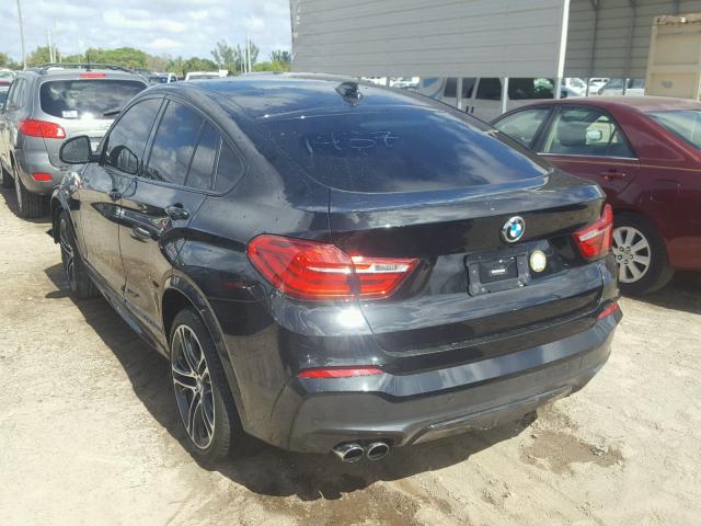 5UXXW3C59G0R21437 - 2016 BMW X4 XDRIVE2 BLACK photo 3