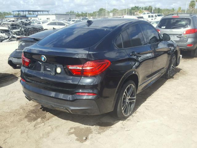 5UXXW3C59G0R21437 - 2016 BMW X4 XDRIVE2 BLACK photo 4