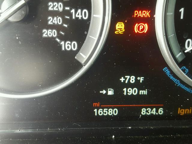 5UXXW3C59G0R21437 - 2016 BMW X4 XDRIVE2 BLACK photo 8