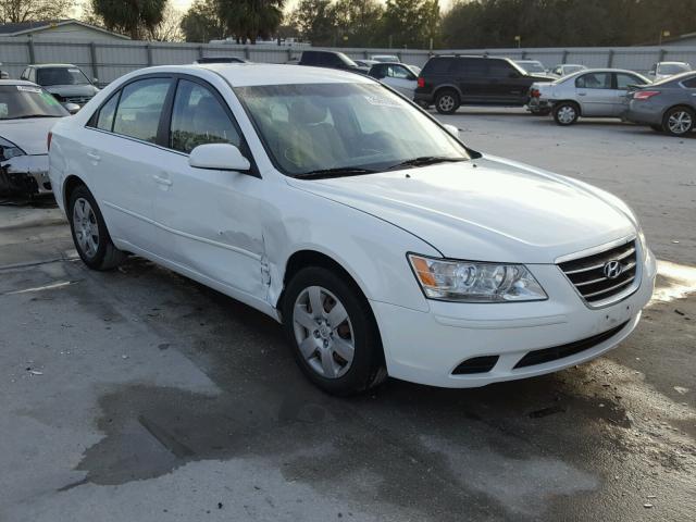 5NPET4AC7AH629062 - 2010 HYUNDAI SONATA GLS WHITE photo 1