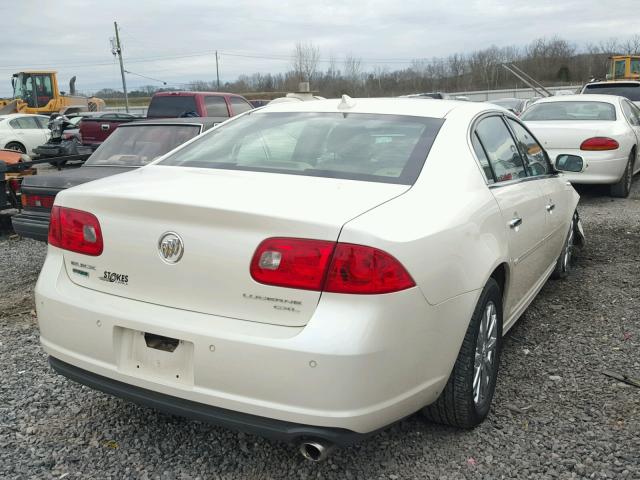 1G4HJ5EM3BU151446 - 2011 BUICK LUCERNE CX WHITE photo 4