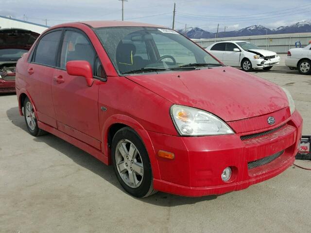 JS2RA41S635152857 - 2003 SUZUKI AERIO S RED photo 1