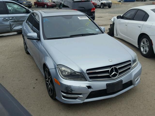 WDDGF4HB5DR273145 - 2013 MERCEDES-BENZ C 250 SILVER photo 1