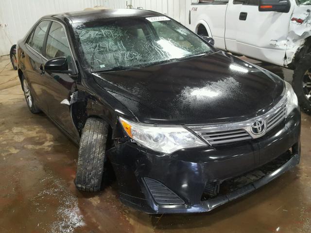 4T1BF1FK4CU532026 - 2012 TOYOTA CAMRY BASE BLACK photo 1