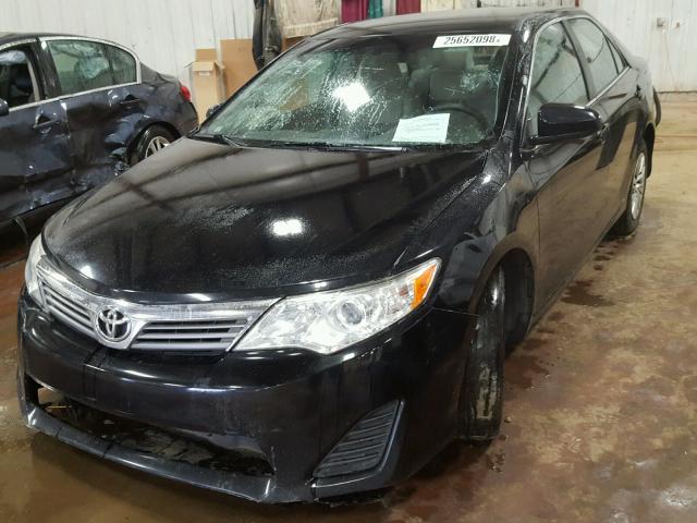 4T1BF1FK4CU532026 - 2012 TOYOTA CAMRY BASE BLACK photo 2