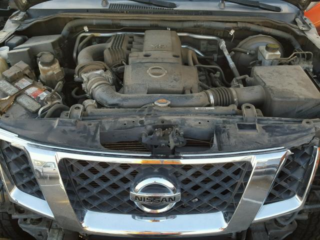 5N1AR1NN9BC627653 - 2011 NISSAN PATHFINDER BLACK photo 7