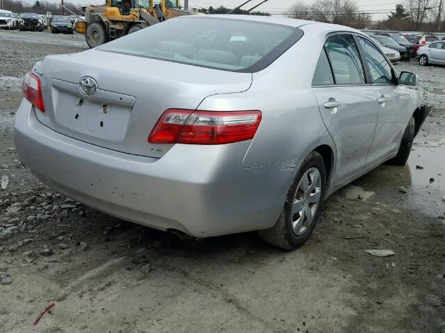 4T1BE46K98U221199 - 2008 TOYOTA CAMRY CE SILVER photo 4