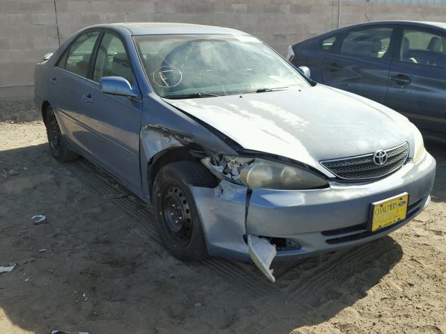 4T1BE32K64U832897 - 2004 TOYOTA CAMRY LE BLUE photo 1