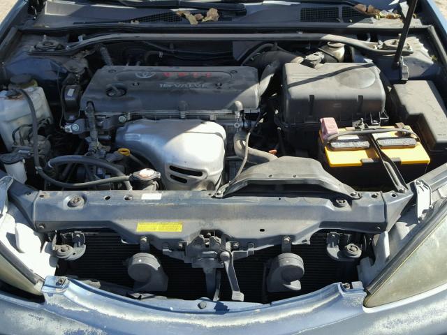 4T1BE32K64U832897 - 2004 TOYOTA CAMRY LE BLUE photo 7