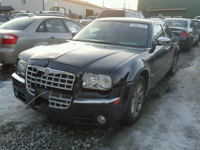 2C3KA63H26H290602 - 2006 CHRYSLER 300C BLACK photo 2