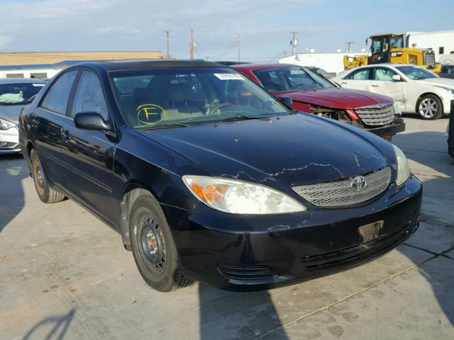 4T1BE32KX3U259713 - 2003 TOYOTA CAMRY LE BLACK photo 1