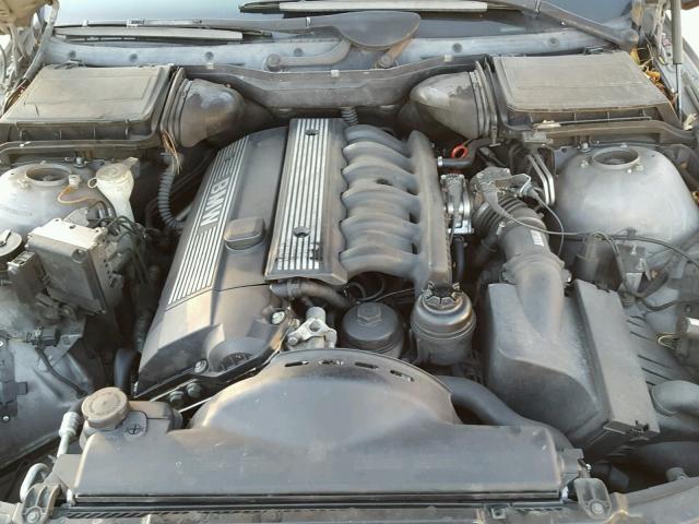 WBADD6328WBW43292 - 1998 BMW 528 I AUTO GRAY photo 7