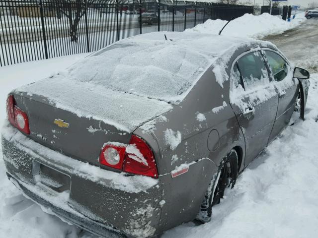 1G1ZC5EB9AF319832 - 2010 CHEVROLET MALIBU 1LT 棕色 照片 4