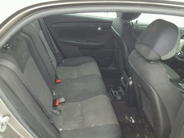 1G1ZC5EB9AF319832 - 2010 CHEVROLET MALIBU 1LT 棕色 照片 6