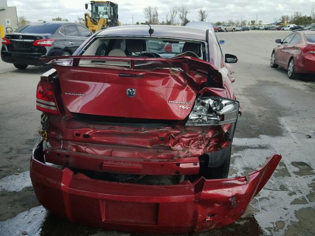 1B3CC5FB2AN143189 - 2010 DODGE AVENGER R/ RED photo 9