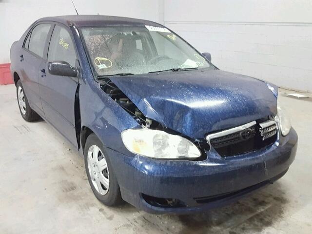 JTDBR32E970113657 - 2007 TOYOTA COROLLA CE BLUE photo 1