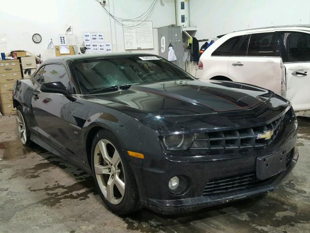 2G1FK1EJ6A9143000 - 2010 CHEVROLET CAMARO SS BLACK photo 1