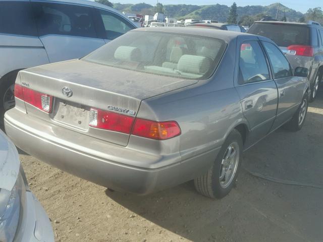 4T1BG22K01U037425 - 2001 TOYOTA CAMRY CE BEIGE photo 4