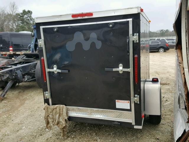 54GVC08D6H7028309 - 2017 CARGO TRAILER BLACK photo 4