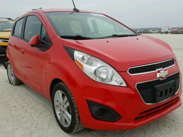 KL8CD6S98DC510450 - 2013 CHEVROLET SPARK 1LT RED photo 1